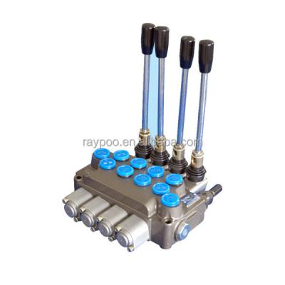 China hydraulic control valve hydraulic forklift handle valve DN12mm for sale