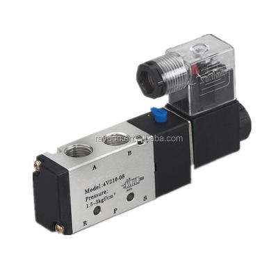 China Garment shops airtac 5/2 solenoid valve pneumatic valve for shopping bag making machine for sale