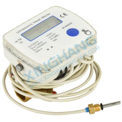 China Brass Ultrasonic Heat Meter With M-BUS / RS-485 Pulse / Output LoRaWAN Interface for sale