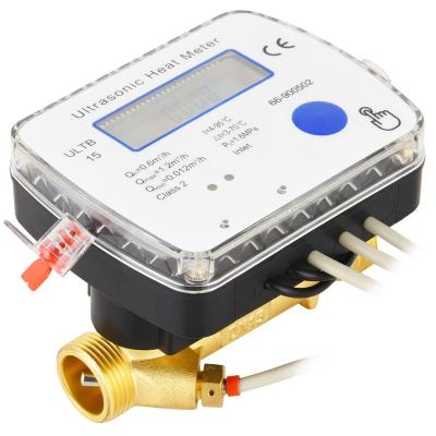 China LoRaWAN ULTA-15-40 Brass Ultrasonic Heat Meter for sale