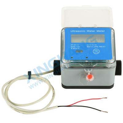 China Residential House Pulse Output for Ultrasonic Water Meter (Plastic Body) for sale