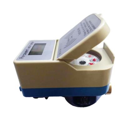 China Brass body IC card prepaid water meter (1PC water meter, 1PC card, software, reader) for sale