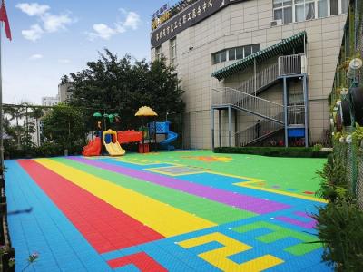 Chine Sports de verrouillage suspendus par biens étanches à l'humidité parquetant pour le jardin d'enfants à vendre