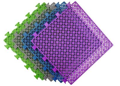 China Doppelte Reihe Sport von 250 * 250 * 12,7 Millimeter im Freien, der niedrige Hitze-Reflexion ausbreitet zu verkaufen