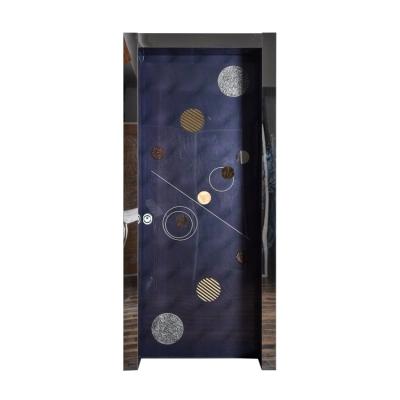 China New Style ISO Euro Modern Steel PVC Euro Doors Modern Alibaba Door for sale