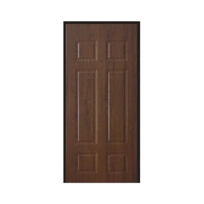 China Swing 900x2050mm CE Approved Italy Style High Quality MDF PVC Veneer Security Door for sale