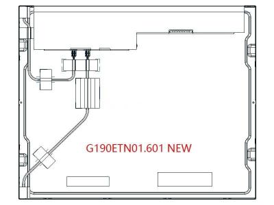 Китай 19 дюймовый высоконитный монитор 1280×1024 SXGA 1600cd/M2 LCD панель G190ETN01.601 продается