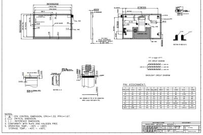 China Monitores de alto brillo de 7 pulgadas 800×480 -40 ~ 85 °C 1000Cd/M2 Panel LCD flexible en venta