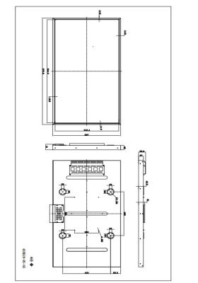 China Monitores LCD de 43 polegadas de alto brilho TFT 2000Nits à venda