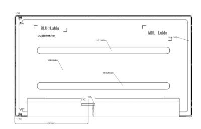 China 21.5Inch FHD Luminance 1500nits  TFT Display Modules DV215FHM-R10 For Outdoor High Brightness Application for sale