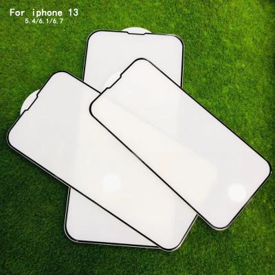 China For iphone13 Dongguan New 2021 OEM 2.5D 9h Tempered Glass Screen Protector For apple iphone 13 pro max phone for sale