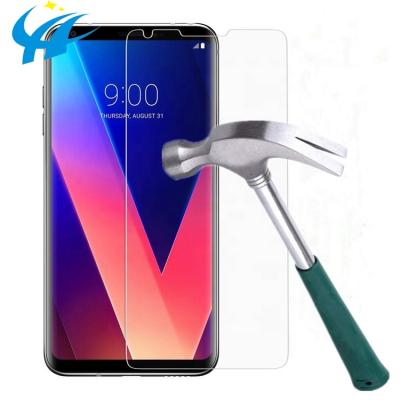 China 3D/5D/6D/9D/10D 0.33mm thickness anti-fingerprint tempered glass film hd hardened screen protector guard for LG v30 for sale