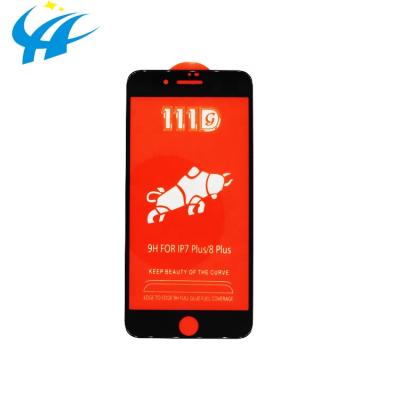 China Factory Price Big Full 111D Anti Broken Glue Flim Full Cover Tempered Glass Screen Protector Broken For iPhone X XR XS Plus 8 7 6 6S Max for sale