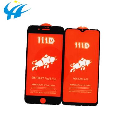 China Factory Stock 111D Anti Broken Tempered Glass Screen Protector For HUAWEI P30 P30 LITE A5S A7 for sale