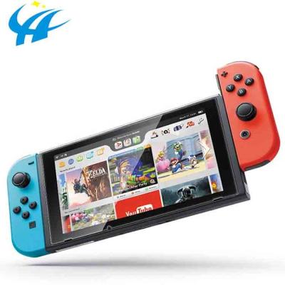 China Mobile Phone Game Player Usage Accessories Tempered Glass Screen Protector For Nintendo Switch Glass Film for sale