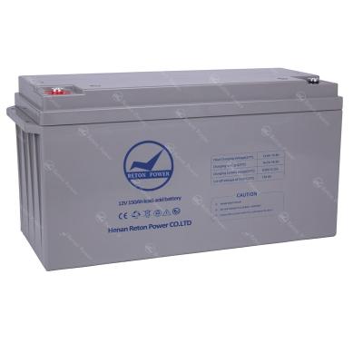 China Deep Cycle Life Lead Acid Battery 12V 150Ah 200Ah Solar Storage Battery Cost Solar Power Batteries For Home for sale