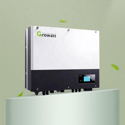 China Growatt Inverter 10kw Hybrid Inverter For Solar Appliances 3kw 4kw 5kw 10000W Kit Solar PV Inverter 505*453*198mm for sale