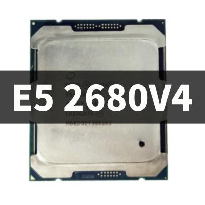 China Server XEON E5 2680 CPU V4 PROCESSOR 14 CORE 2.40GHZ 35MB L3 CACHE 120W SR2N7 LGA 2011-3 for sale