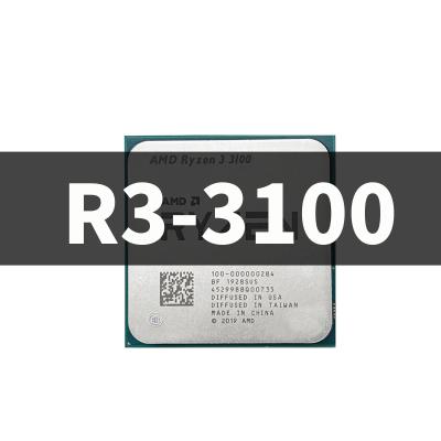 China Desktop R3 3100 3.6 GHz Quad-core Eight-thread 65W CPU Processor L3=16M 100-000000184 Socket AM4 for sale