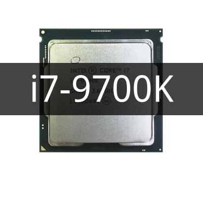 China SRELT 3.6 Desktop PC 95W LGA 1151 Eight-core Eight-core CPU Processor 12M Core i7-9700K i7 9700K for sale