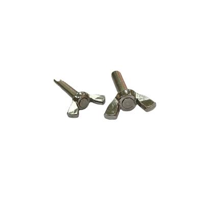 China Butterfly Wing Screw Butterfly Screw Pan Stainless Steel Wing Nut for sale