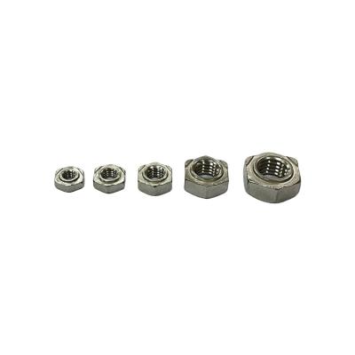 China Wholesale Customized Heavy Industry Dome Nut Insert Square Cage Lock Hex Nuts Stainless Steel Weld Hex Flange Coupling Nut for sale