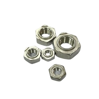 China Heavy Industry Nut China Supplier M5 M6 M6.3 M7 M8 M10 M12 Stainless Steel Hex Weld Nuts Din 929 Weld Nut for sale