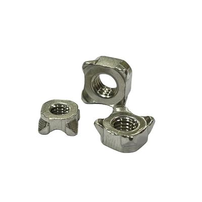 China Heavy Industry Taiwan Wholesale Square Weld Nut Square Round Weld Nut for sale