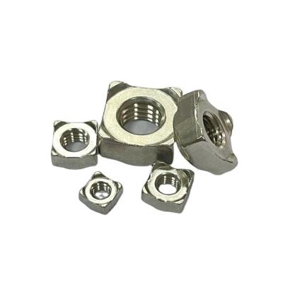 China Heavy Industry Best Selling High Quality Aluminum Stainless Steel Square Weld Nuts for sale