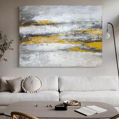 China American Style Customize Wall Art Luxury Gold Wall Picture Handmade Oil Painting Modern Abstract Canvas Artwork Art For Hotel Decor for sale