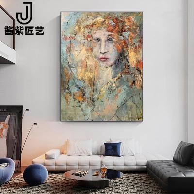 China Modern Canvas Painting Art Wall Handmade Oil Painting Abstract Canvas Painting New Design Modern Wall Decor Totally Hand Painted for sale