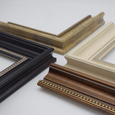 China Wholesale Antique Handmade Rectangular Or Square Gold Oil Painting Frame Ornate Picture Frames For Picture for sale