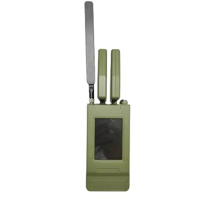 China Handheld Anti Drone Detection Device Signal Detector 2km Customized for sale