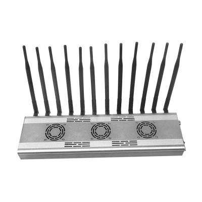 China High Power 60w Radius Radio Signal Jammers Wifi Mobile Phone Signal Blockers for sale