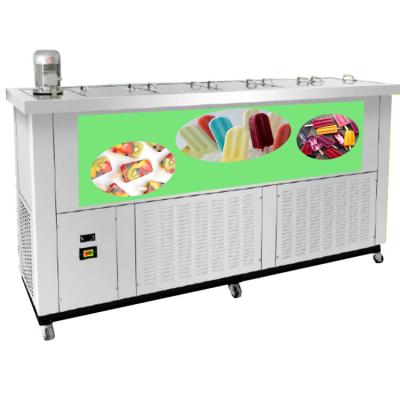 China Variety Size Automatic Ice Cream Popsicle Machine Commercial Sourcing 8 Molds Sorbet Machine Commercial Popsicle Machine with Different Mold for sale