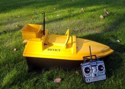 China Radio controlled bait boat  DEVC-103 yellow DEVICT battery rc model for sale