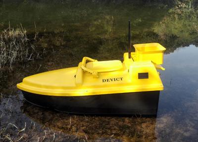 Chine Bateau d'amorce de contrôle par radio de robot de pêche du jaune DEVICT du bateau DEVC-103 d'appât de Rc à vendre