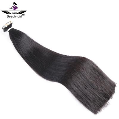 China No 100% Unprocessed Virgin Hair Skin Tape Hair Extensions Vietnam Shedding Good Quality Tape In Hair for sale