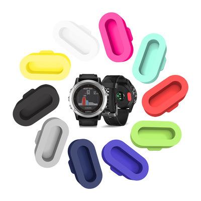 China Eco-friendly Smart Watch Sensor Anti-dust Plug Silicone Charger Port Protector Plugs Cover Cap For Garmin Fenix ​​5s 6s 6 Pro Forerunner 6x 935 for sale