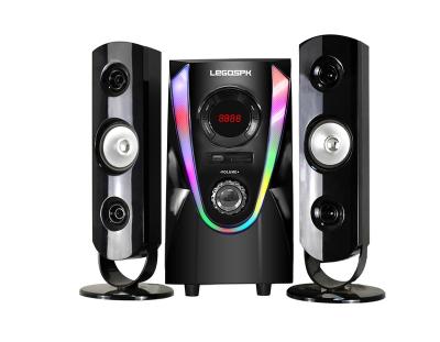 China New Active Speaker Big Sound 2.1 Home Theater Speaker System With Super Boss High Fidelity Surround System Popular In India And Africa for sale