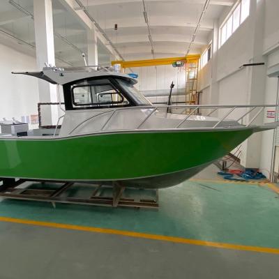 China Streamlined Aluminum Hull Deep V Base 5083 Aluminum Boat 6m Aluminum Boat For Sale for sale