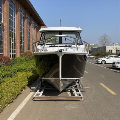 China New Design Aluminum Hull Streamlined 6.25m V Fishing Boat Aluminum Boat 20.5FT for sale