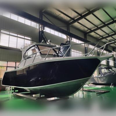 China Poseidon Aluminum Brand Profisher Welded Plate Boat V Bottom Aluminum Boats Alloy Boat for sale