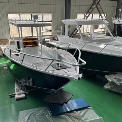 China New 6.25m 20.5ft Profisher PT625C Center Console Boat Aluminum Aluminum Fishing Boat For Sale for sale