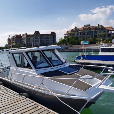 China Outshore Fishing Use Aluminum Foil 5083 Marine Grade Catamaran Fishing Boat For Sale for sale