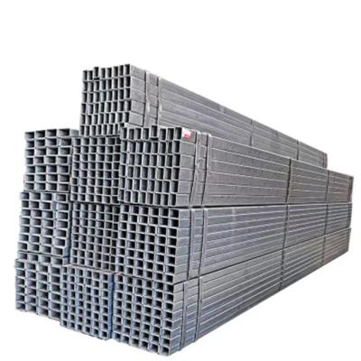 China Liquid Pipe Tianjin Factory Tube Square Pipe Galvanized Square Pipe Mild Steel Square Pipe / Rectangular Price for sale