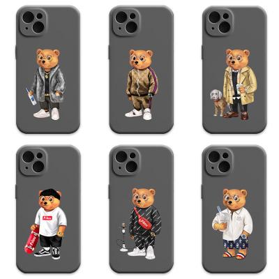 China Shockproof Cartoon Printing Silicone Cell Phone Case For Iphone 8 plus Phone Case For Iphone 14 13 12 pro Max Phone Case for sale