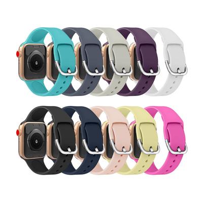 China Luxury Designer Rubber Sublimation Silicone Sports Watch Band 49m For Scrunchy Apple Watch Band For Apple Watch 8 Strap Ultra for sale