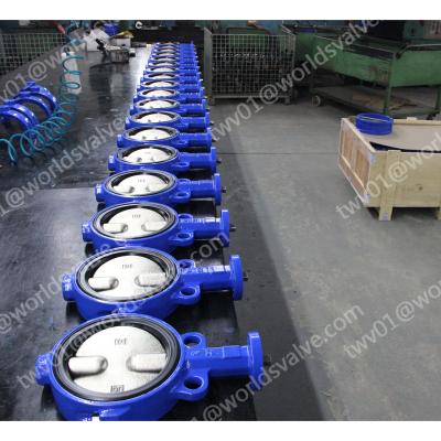 China TWO ROD GENERAL TIANJIN WAITER BUTTERFLY VALVE WITHOUT PIN for sale