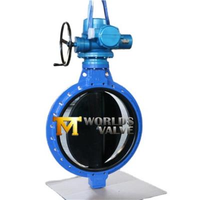 China general carbon steel cf8 wafer cast iron pn6/10/16 rubber seat ring butterfly valve for sale